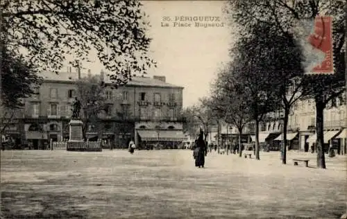 Ak Périgueux Nouvelle-Aquitaine Dordogne, Place Bugeaud