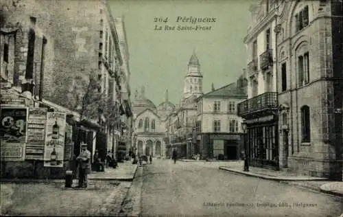 Ak Périgueux Dordogne, Rue Saint-Front