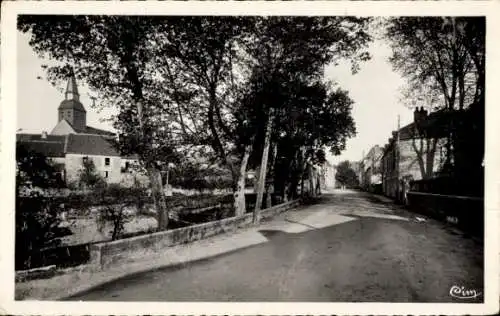 Ak Chénérailles Creuse, Route de Cressat