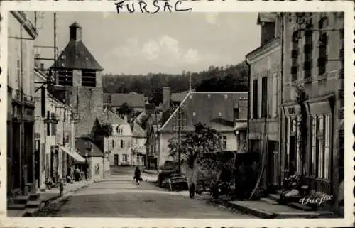 Ak Fursac Creuse, Rue Principale de Saint-Pierre de Fursac