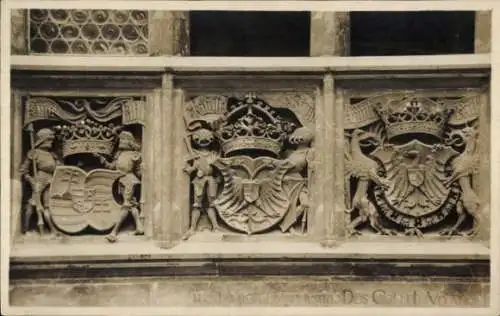 Ak Innsbruck in Tirol, Goldenes Dachl, Relief