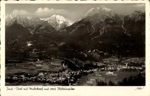 Ak Imst in Tirol, Muttekopf, Platteinspitze