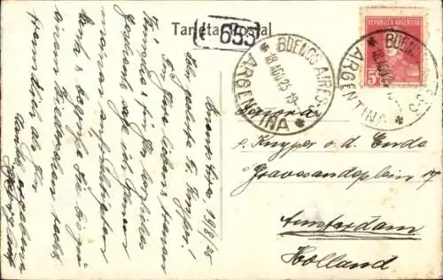 Ak Buenos Aires Argentinien, Municipalidad y Diagonal Norte