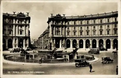 Ak Roma Rom Lazio, Piazza dell esedra