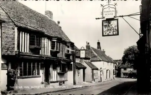 Ak Alfriston East Sussex England, Das Star Inn