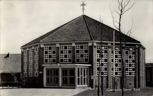 Ak Castricum Nordholland Niederlande, Geref. Kirche