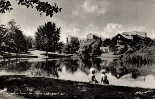 Ak Aarhus Aarhus Dänemark, Fra Universitetsparken