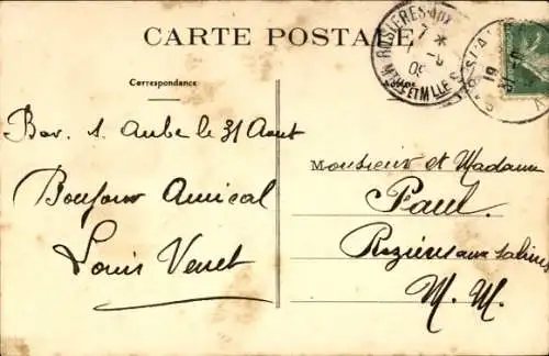 Ak Aube, Pont sur le Cresson