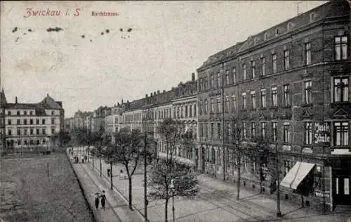 Ak Zwickau in Sachsen, Nordstraße, Musikschule