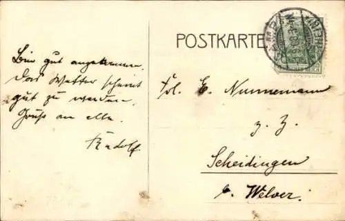 Ak Bornhofen am Rhein, Die feindlichen Brüder, Burg Sternberg, Sterrenberg, Liebenstein