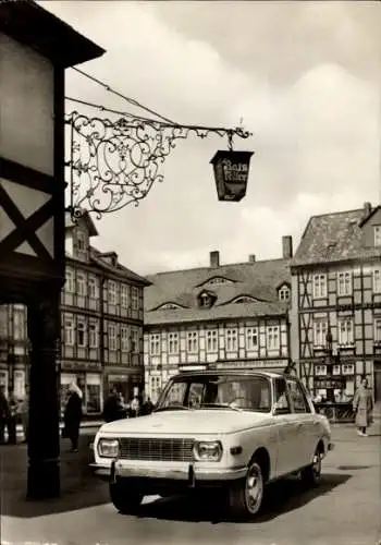 Ak Eisenach, Bücher Geschäft, Wartburg 1000, Brunnen