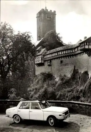 Ak Lutherstadt Eisenach in Thüringen, Turm, Wartburg 353