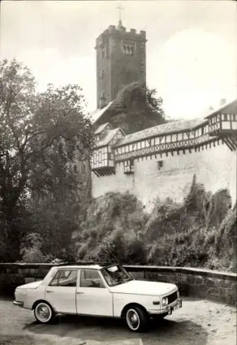 Ak Lutherstadt Eisenach in Thüringen, Turm, Wartburg 353