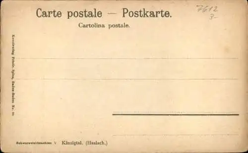 Ak Haslach im Kinzigtal Schwarzwald, Schwarzwälder Paar in Tracht