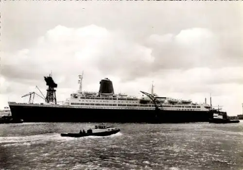 Ak Bremerhaven, TS Bremen, Norddeutscher Lloyd Bremen