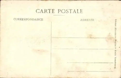 Ak Mutzig Elsass Bas Rhin, Straße, Tor