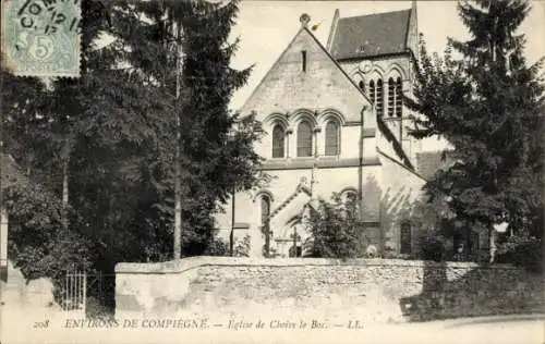 Ak Choisy au Bac Oise, Kirche