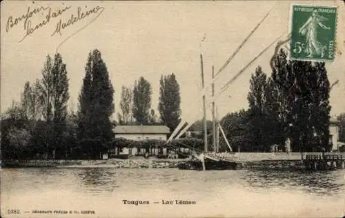 Ak Chens sur Léman Haute Savoie, Port de Tougues