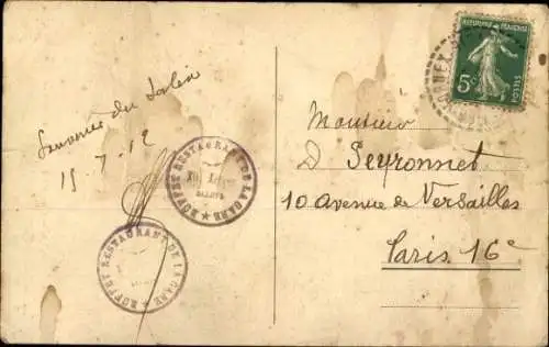 Ak Salève Haute Savoie, Zahnradbahn in Fahrt, Tunnel