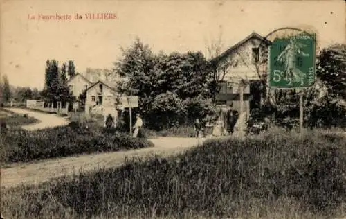 Ak Villiers sur Marne Val de Marne, Fourchette