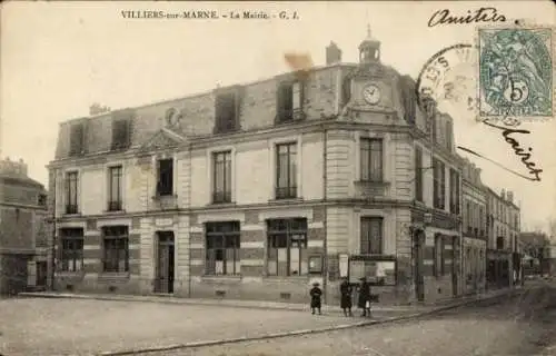 Ak Villiers sur Marne Val de Marne, Mairie