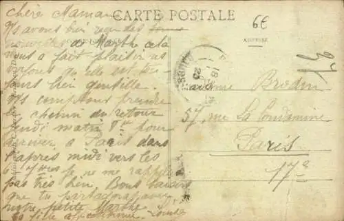 Ak Rougemont Doubs, Route de Tressandans