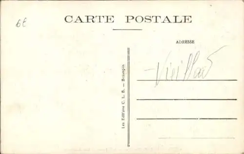 Ak Pont de Roide Doubs, Lock