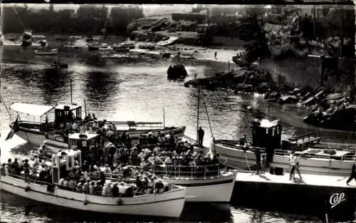 Ak Île de Bréhat Côtes d’Armor, Les Vendettes dans le Port