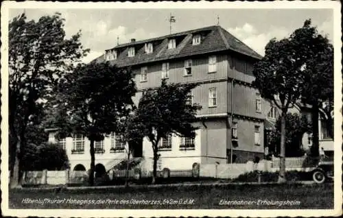 Ak Hohegeiß Braunlage im Oberharz, Bundesbahn-Kurheim