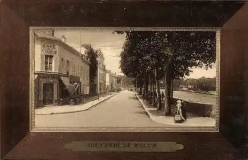 Ak Melun Seine et Marne, Quai de la Verrerie