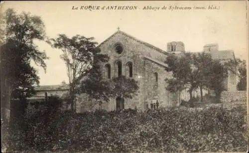 Ak La Roque d'Anthéron Bouches du Rhône, Abtei Sylvacan