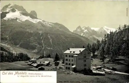 Ak Haute Savoie, Aiguille des Grands Montets, Col des Montets, Mont Blanc