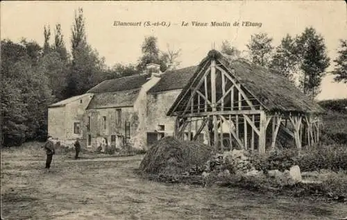 Ak Élancourt Yvelines, Le Vieux Moulin de l'Etang