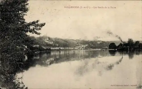 Ak Rolleboise Yvelines, Bords de la Seine