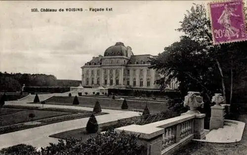 Ak Voisins le Bretonneux Yvelines, Chateau, Facade Est