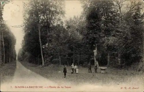 Ak Saint Nom la Bretèche Yvelines, L'Etoile de la Tasse