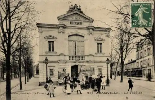 Ak Adamville Val de Marne, Theater