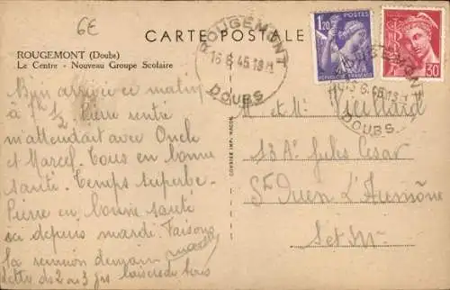 Ak Rougemont Doubs, Mitte, New School Group