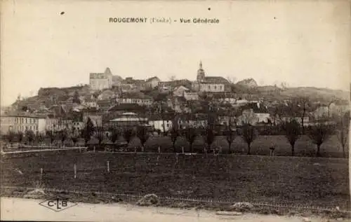 Ak Rougemont Doubs, Gesamtansicht