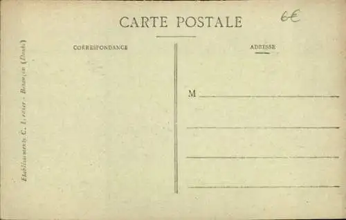Ak Rougemont Doubs, Gesamtansicht