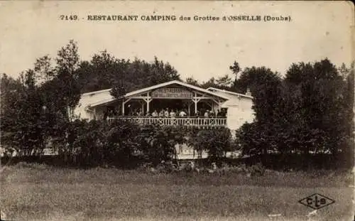 Ak-Höhlen von Osselle Doubs, Campingrestaurant