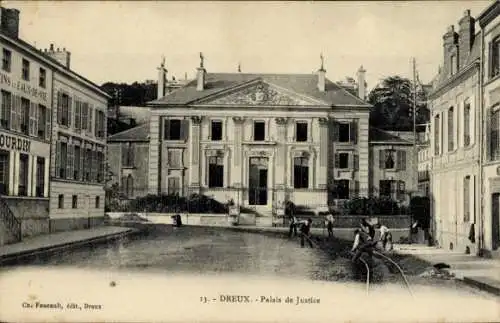 Ak Dreux Eure et Loir, Palais de Justice