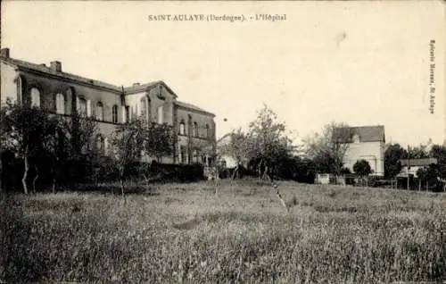 Ak Saint Aulaye Dordogne, Krankenhaus