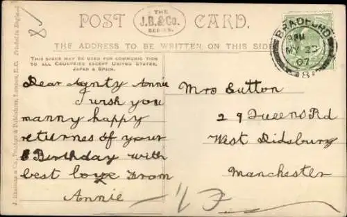 Ak Schauspielerin Ellaline Terriss und Seymour, Portrait