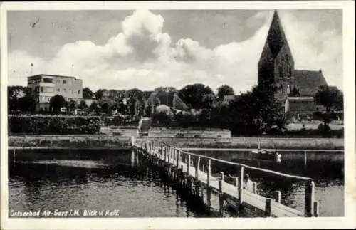 Ak Ostseebad Alt Gaarz Rerik, Haff, Brücke