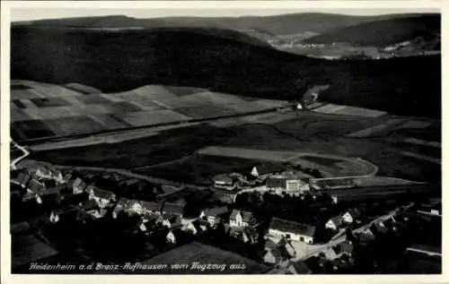 Ak Heidenheim an der Brenz Württemberg, Fliegeraufnahme, Aufhausen