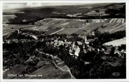 Ak Alfdorf in Württemberg, Fliegeraufnahme