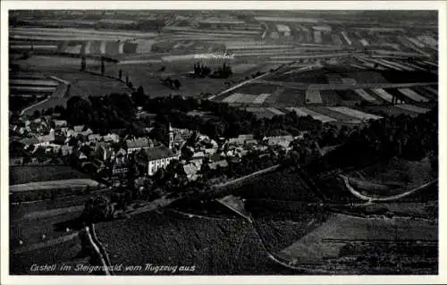 Ak Castell Unterfranken, Fliegeraufnahme