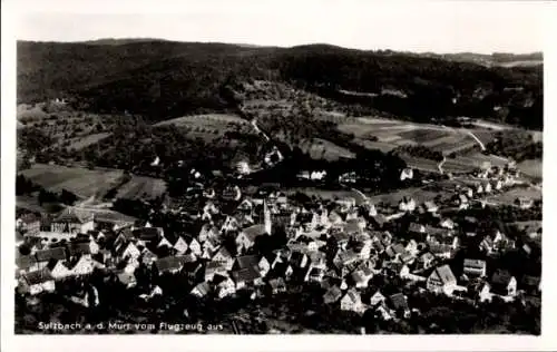 Ak Sulzbach an der Murr, Fliegeraufnahme