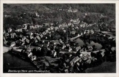 Ak Ilsenburg im Harz, Fliegeraufnahme